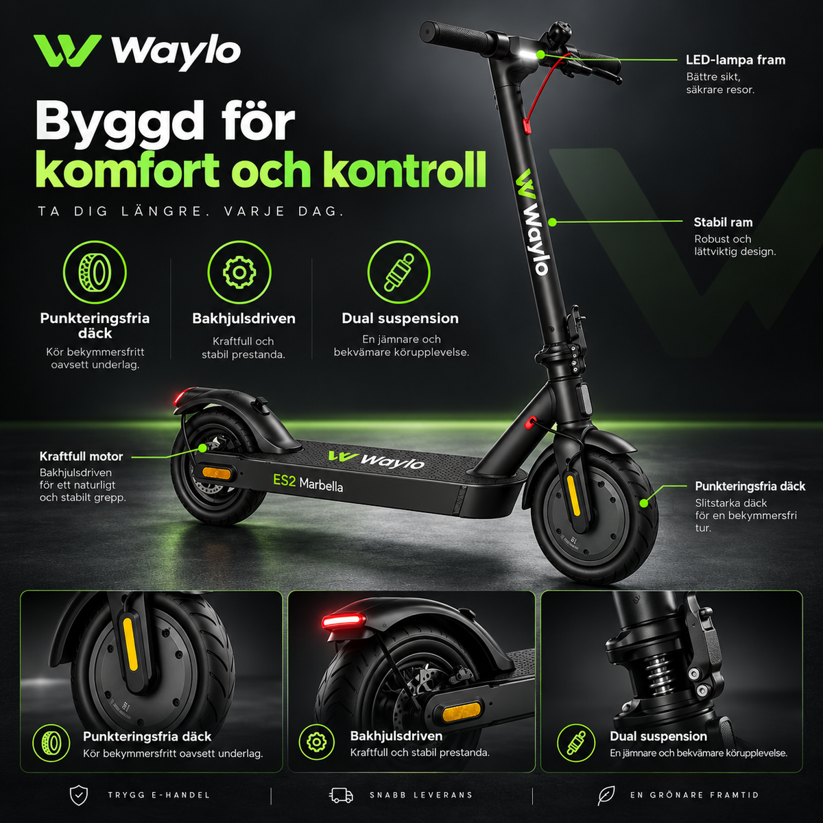 Waylo Elscooter ES2 Marbella